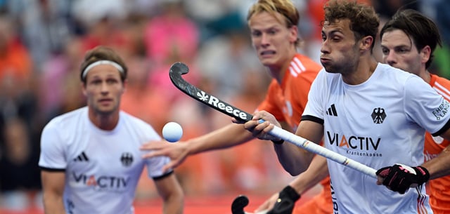 Moritz Ludwig (r.) und die deutsche Nationalmannschaft sind Europameister