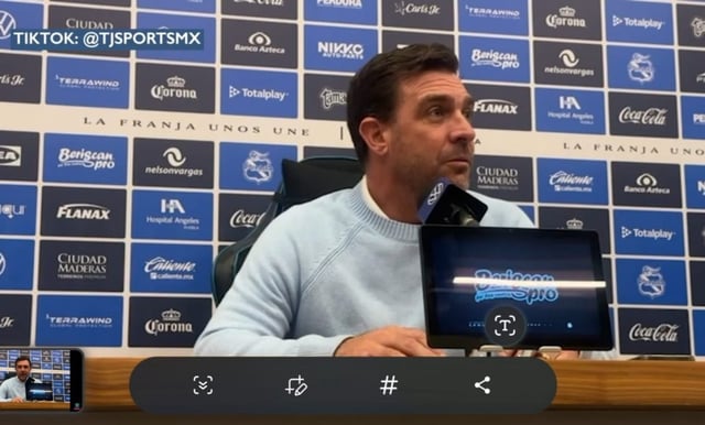Cesan de la dirección técnica del Puebla a Pablo Guede