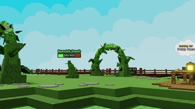 Grow a Garden Beanstalk event: Mythical plants give the highest boost.