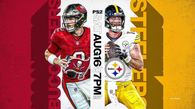 Buccaneers vs Steelers - NFL Preseason Week 2