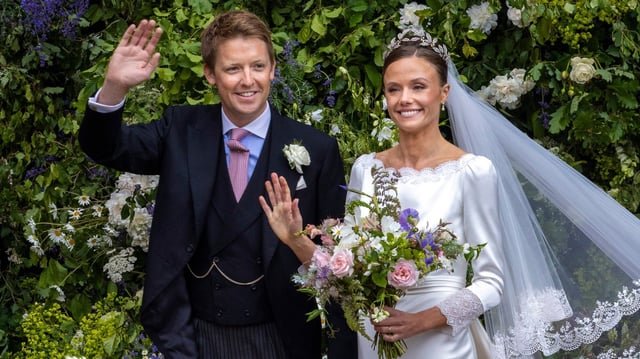 The Sussexes did not attend Hugh and Olivia Grosvenor’s wedding last year
