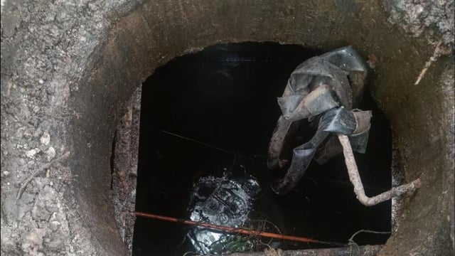 According to the initial investigation, Girshete was the first to enter the chamber but began showing signs of severe breathlessness believed to be caused by highly toxic gases released upon opening the chamber. (HT PHOTO)