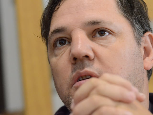 Gastón Zárate, el pintor que estuvo cuatro años imputado sin pruebas en el caso del crimen de Nora Dalmasso. En 2012 fue sobreseído. Foto Eugenio Agostini