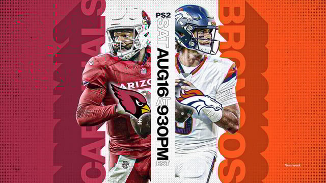 Cardinals vs Broncos - NFL Preseason Week 2
