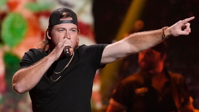 Morgan Wallen performs on the first night of the 2022 iHeartRadio Music Festival, on Sept. 23, 2022, in Las Vegas. 