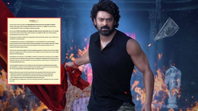 Prabhas' The Raja Saab makers issue statement | Image: X