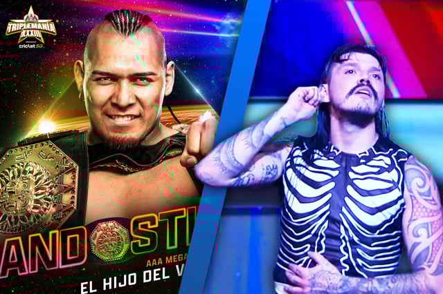 Dominik Mysterio se quedó cerca de conquistar el Megacampeonato. Foto: Especial GH.