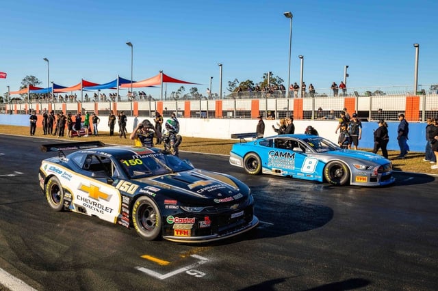 The front row of the second two-driver TA2 endurance race will be the same as the first. Image: Matt Christie