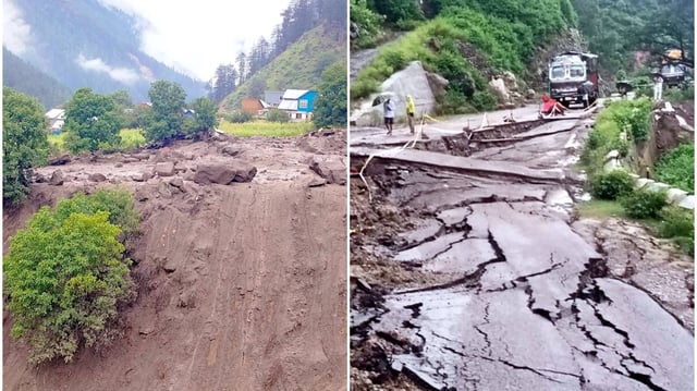 Rescue work underway after a cloudburst in Kishtwar district, Jammu and Kashmir | Image: X