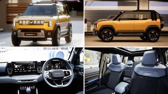 Mahindra Vision S Interiors
