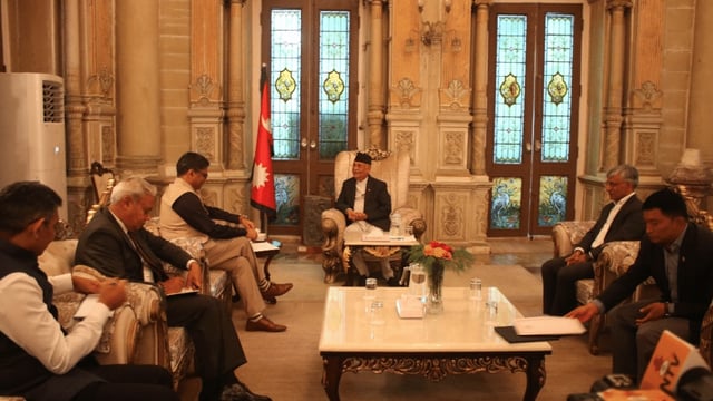 Indian foreign secy Vikram Misri & Nepal PM Oli | X\@MofaNepal