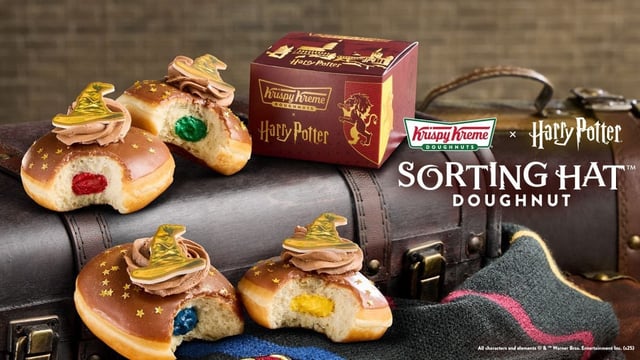 Harry Potter Doughnuts Coming to Krispy Kreme TOMORROW