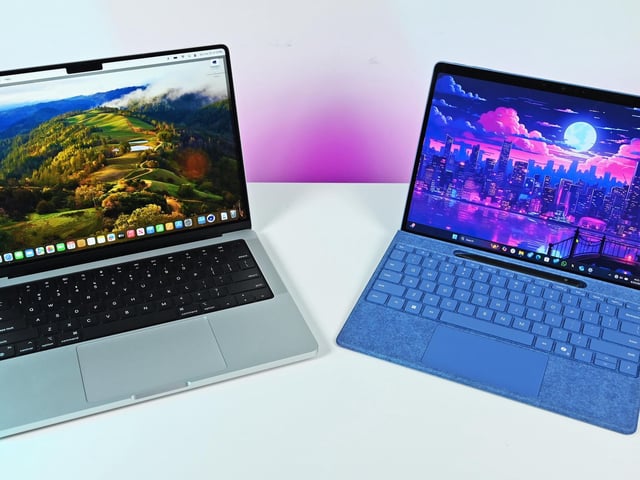 Surface Pro 11 vs. MacBook Pro 14" with M3