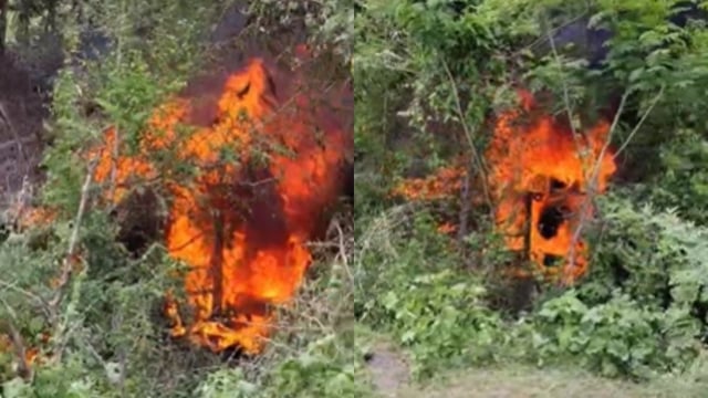 The accident took place at around 3.30 pm on Sunday