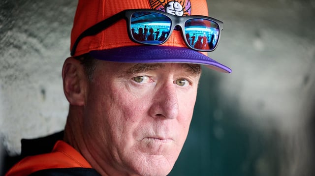 Aug 12, 2025; San Francisco, California, USA; San Francisco Giants manager Bob Melvin (6) talks to the media before the game between the San Diego Padres and the San Francisco Giants at Oracle Park. Mandatory Credit: Robert Edwards-Imagn Images