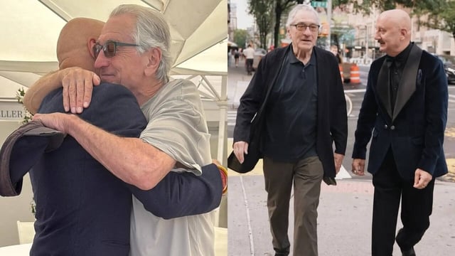 Anupam Kher Pens Sweet Birthday Wish For 'Friend' Robert De Niro, Shares Unseen Pics