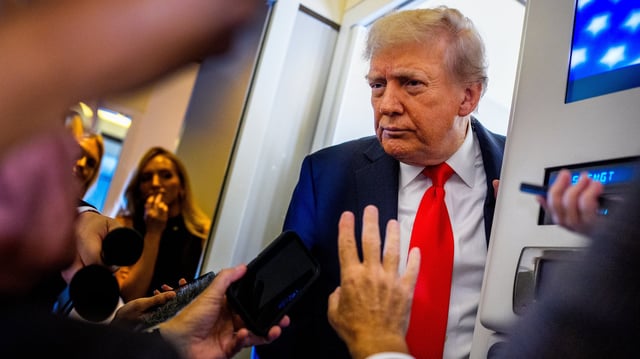 U.S. President Donald Trump appeared to suffer a case of butterfingers in a Truth Social post.