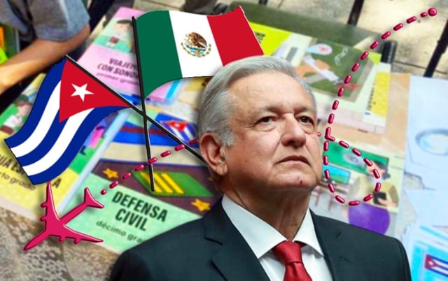 Al menos 15 millones de libros de texto gratuitos fueron donados por el gobierno de López Obrador a Cuba. FOTO: Especial