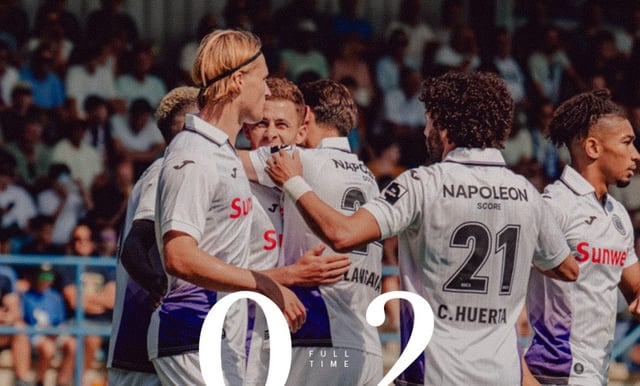 Marca Chino Huerta su primer gol de la temporada con el Anderlecht