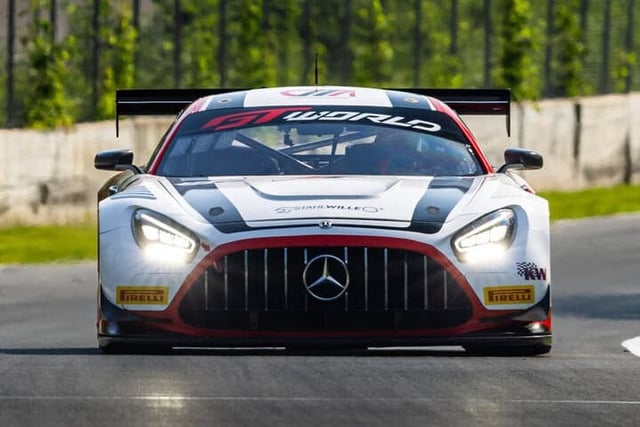 Michai Stephens during GT World Challenge America powered by AWS practice at Road America, 8/15/2025 (Photo: Fabian Lagunas/SRO Motorsports Group)