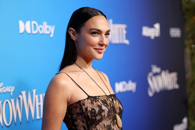 LOS ANGELES, CALIFORNIA - MARCH 15: Gal Gadot attends the World Premiere of Disney&#39;s Snow White at El Capitan Theatre in Hollywood, California on March 15, 2025. (Photo by Jesse Grant/Getty Images for Disney)