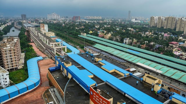 The service will reduce the difficulty of the residents in reaching Kolkata Airport.