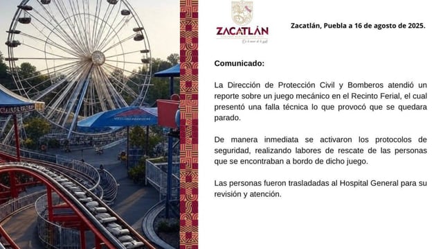 Aunque el juego había cumplido con las revisiones previas, aclaró que este tipo de desgaste es difícil de detectar en inspecciones rutinarias. Foto: Especial / Grok.