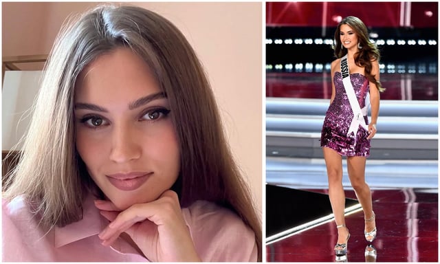 Russian Miss Universe 2017 contestant Kseniya Alexandrova has died after an elk crashed through her windshield. (Instagram / Kseniya Alexandrova; Getty)