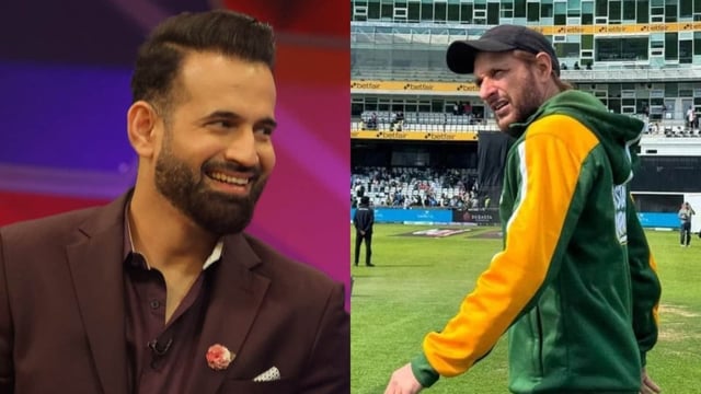 Irfan Pathan labelled Shahid Afridi as a badtameez aadmi.