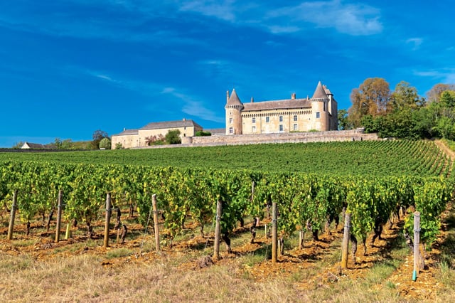 Chateau de Rully castle, Saone-et-Loire departement, Burgundy, France