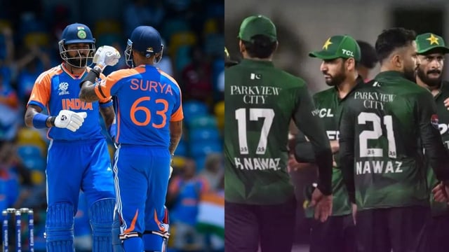 India vs Pakistan | Image: BCCI/ICC