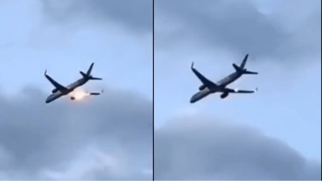 Condor Boeing 757 With 273 Passengers Catches Fire After Bird Strike  | Image: X