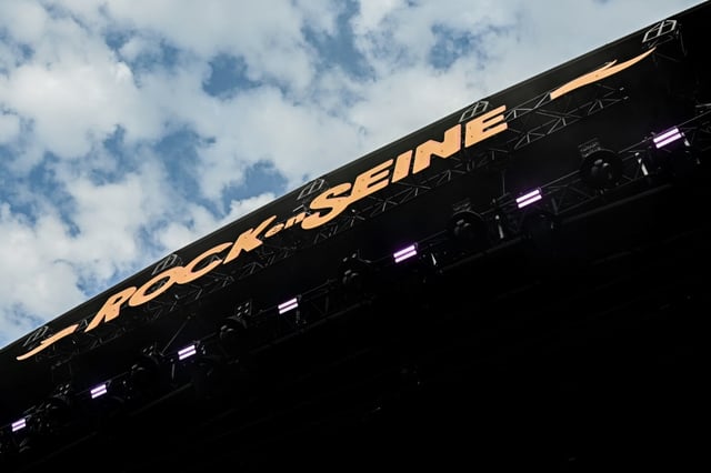 La scène principale du festival à Saint-Cloud, près de Paris, le 23 août 2023
