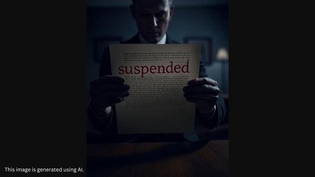 The Maharashtra tehsildar was suspended after a video of him singing a Bollywood song at his office went viral. (This is an AI generated representational image). 