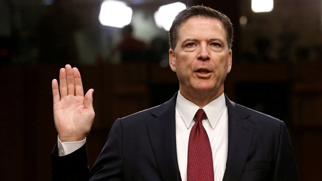 James Comey says Taylor Swift inspires him to fight ‘bullies,’ claims she sees ‘Trump for what he is’ (REUTERS/Jonathan Ernst//File Photo)