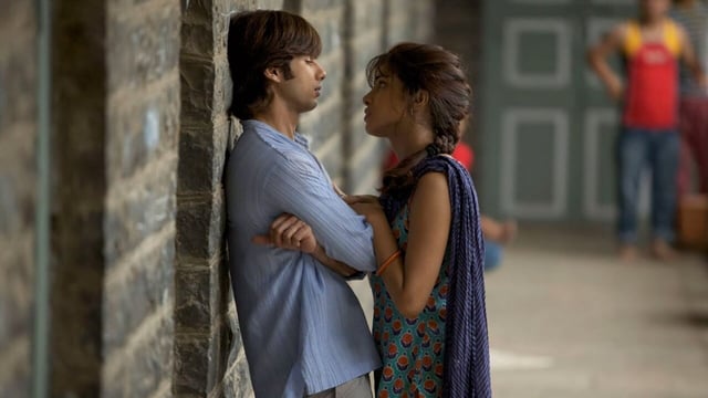 Priyanka Chopra and Shahid Kapoor in Vishal Bharadwaj's Kaminey.