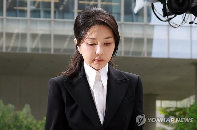 Former first lady Kim Keon Hee (Yonhap)