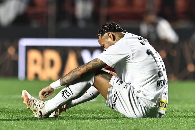 Abstiegskampf im Spätherbst seiner Karriere: Neymar am Boden
