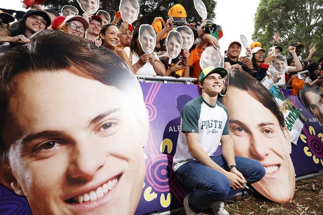Oscar Piastri will have a grandstand named after him at the 2026 Australian Grand Prix. Image: XPB Images