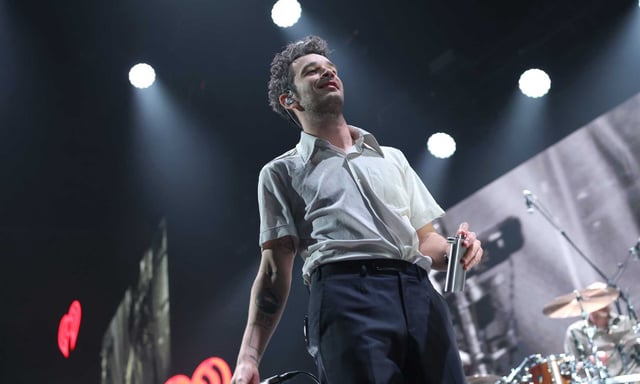 Matty Healy of The 1975. (Rich Polk/Getty Images for iHeartRadio)