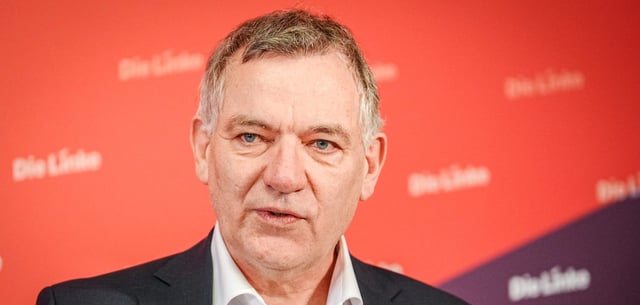 Jan van Aken, Parteivorsitzender der Partei Die Linke