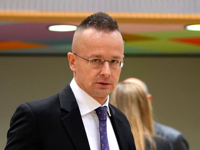 Der ungarische Außenminister Peter Szijjarto. (Archivbild)