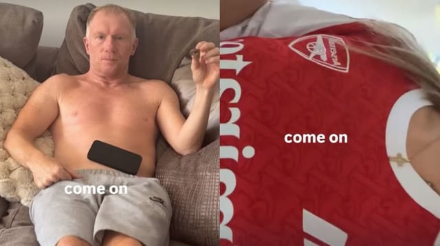 Paul Scholes Man Utd Arsenal