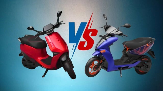 Ola S1 Pro Sport Vs Ather 450 Apex