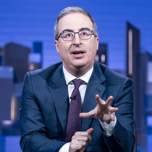 John Oliver presents "Last Week Tonight."