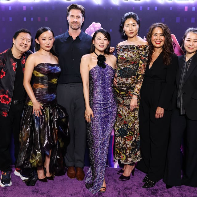 Cast und Team bem Special Screening von "Netflix s KPop Demon Hunters" In LA.