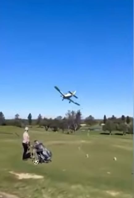 Impactante accidente aéreo en Australia
