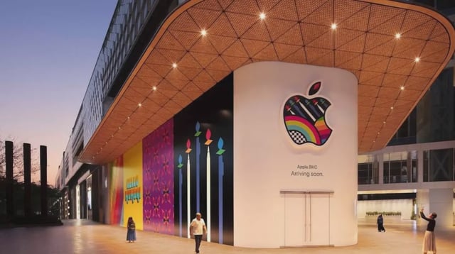 Apple India revenue record | Image: Apple BKC