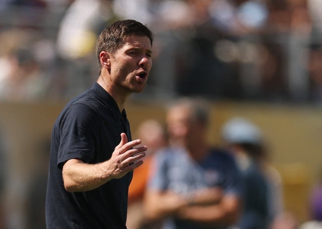 Soccer Football - FIFA Club World Cup - Semi Final - Paris St Germain v Real Madrid - MetLife Stadium, East Rutherford, New Jersey, U.S. - July 9, 2025 Real Madrid coach Xabi Alonso reacts REUTERS/Lee Smith/File Photo