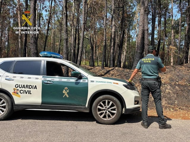 La Guardia Civil practicó la detención del hombre